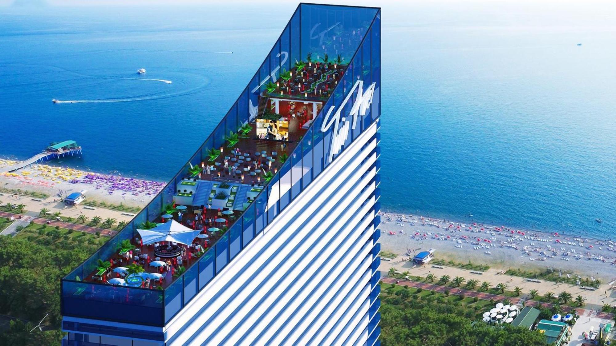 Sea View Apartments In Orbi City 바투미 외부 사진
